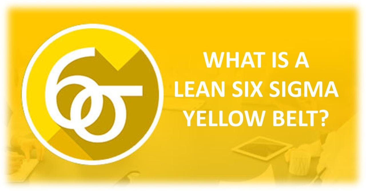 What Is A Six Sigma Yellow Belt?