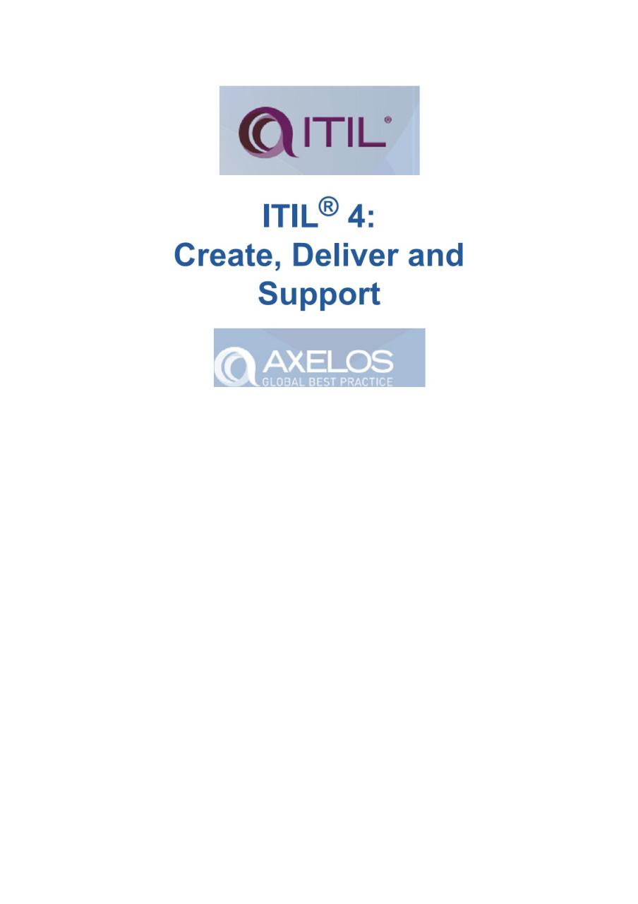471477720-Itil-4-Create-Deliver-And-Support-Pdf