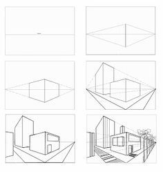 Tweepuntsperspectief Gebouwen - Google Zoeken | Perspectief Kunst,  Perspectief Tekening, Architecturale Tekening