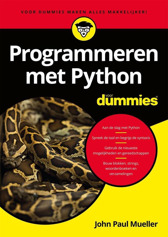 Voor Dummies - Programmeren Met Python Voor Dummies (Ebook), John Paul  Mueller |... | Bol.Com