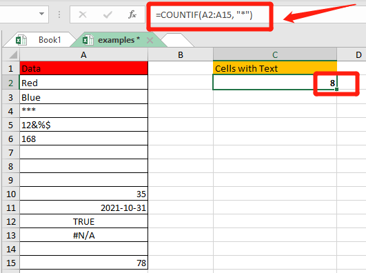 Hoe Cellen Met Tekst Te Tellen In Excel