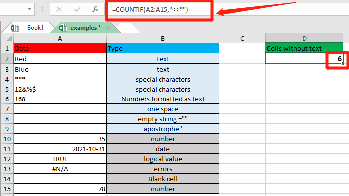 Hoe Cellen Met Tekst Te Tellen In Excel