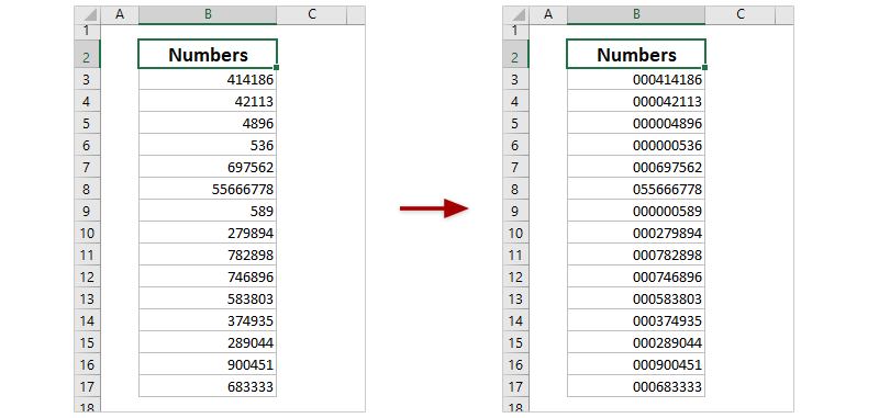 Hoe Start Je Getallen Met 0 (Nul) In Excel?