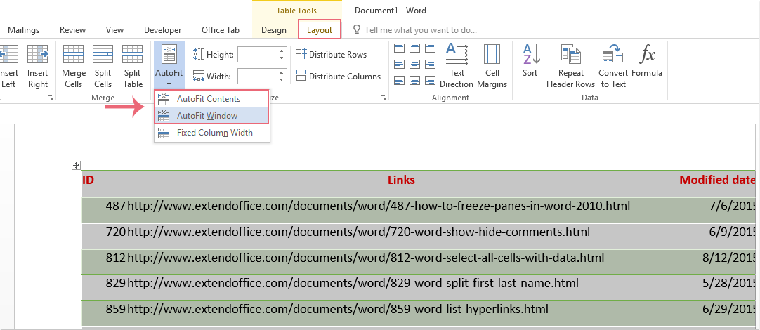 Hoe Een Excel-Tabel In Een Woord Te Plakken En De Inhoud Van De Tabel Op De  Pagina Te Laten Passen?