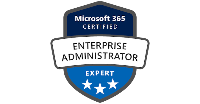 Microsoft 365 Certified: Enterprise Administrator Expert - Credly