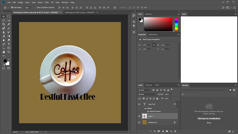 How To Make A Logo In Photoshop Or Without Ps - Beginner Photoshop Tutorials