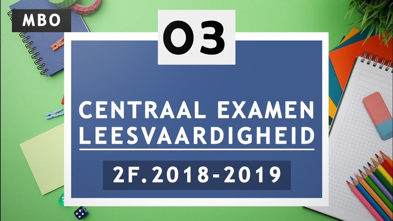 Facet Oefenen Nederlands Mbo 2F | Nederlands Leesvaardigheid Oefenen |  Centraal Examen Nederlands 2F - Youtube