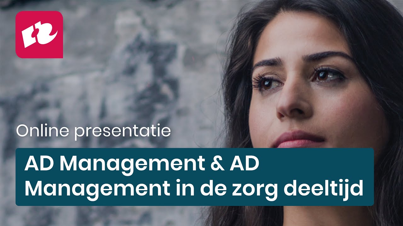 Online Presentatie Ad Management & Ad Management In De Zorg Deeltijd | Hogeschool  Rotterdam - Youtube