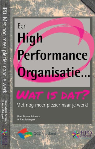 Ggz Friesland Hpo By Ggz Friesland - Issuu