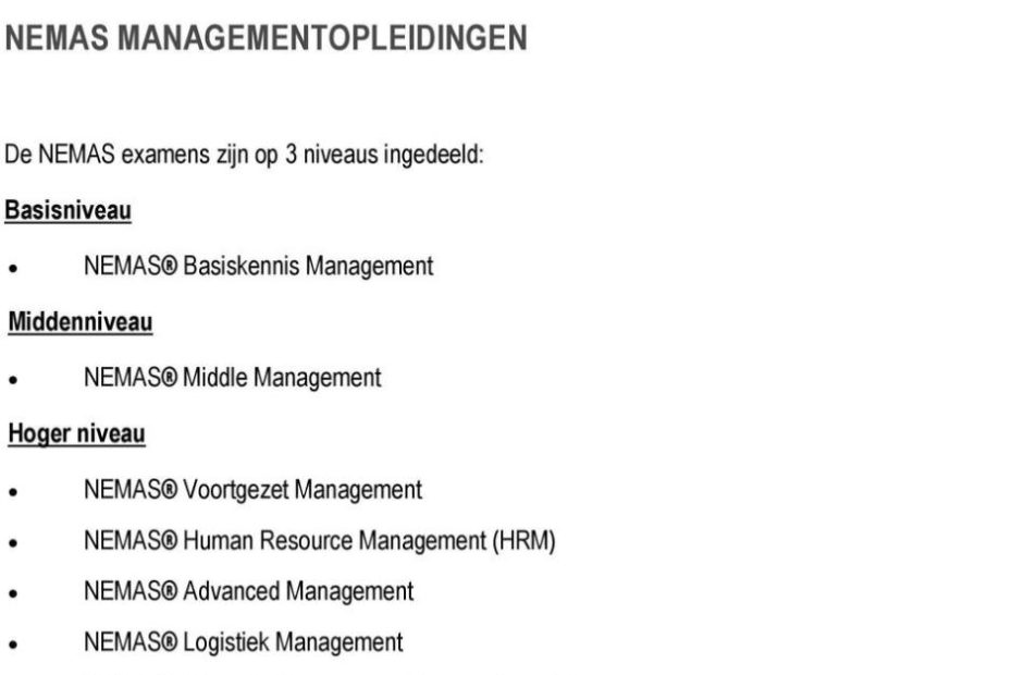 Nemas Advanced Management - Pdf Gratis Download
