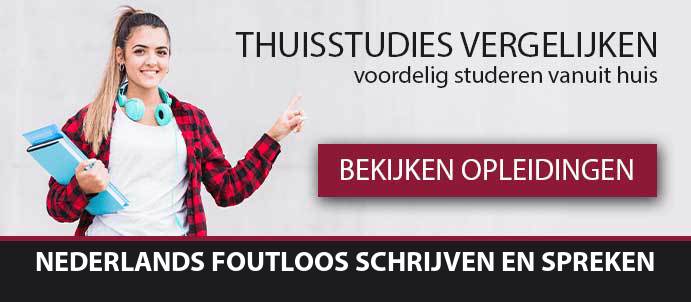 Thuisstudie Nederlands Foutloos Schrijven En Spreken | Vergelijken