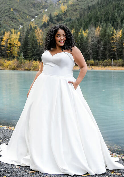 Affordable Plus Size Wedding Dresses | Vow'D Weddings