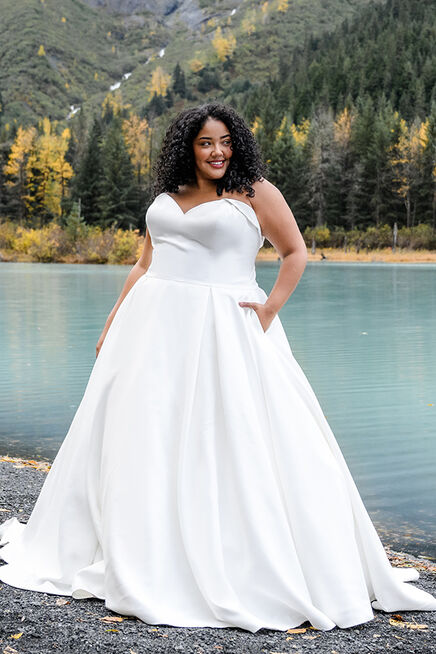 Affordable Plus Size Wedding Dresses | Vow'D Weddings