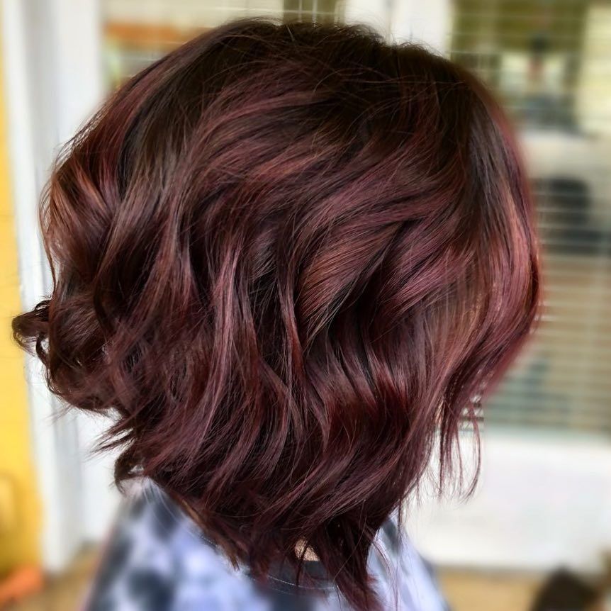 This New Hair Color Trend Will Convince You That Life Is A Box Of Chocolate  Cherries | Brunette Hair Color, Cherry Hair, Burgundy Hair