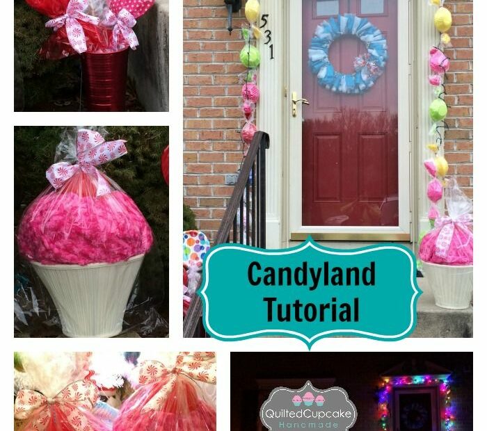 Christmas Candyland Tutorial | Candyland Decorations, Candy Christmas  Decorations, Candy Decorations