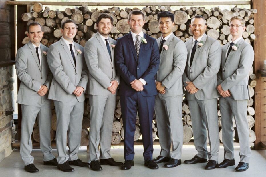 Groom Navy Suit Groomsmen Grey Cheap Offer, 63% Off | Maikyaulaw.Com