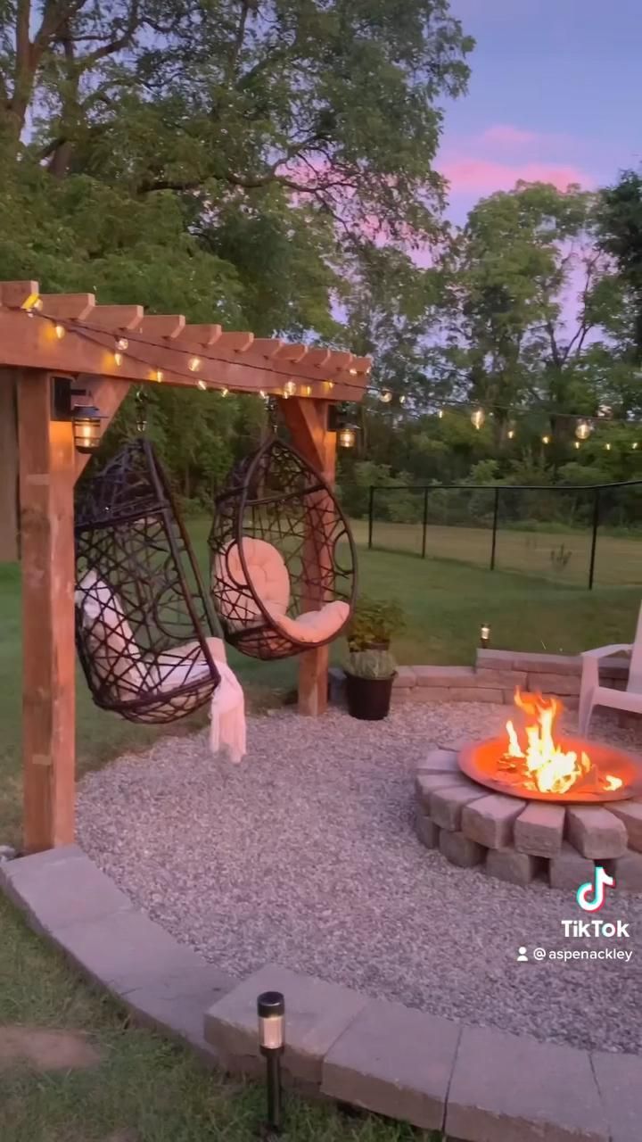 Diy Backyard Firepit [Video] | Fire Pit Backyard, Backyard, Fire Pit  Landscaping | Fire Pit Landscaping, Backyard Patio Designs, Backyard Remodel
