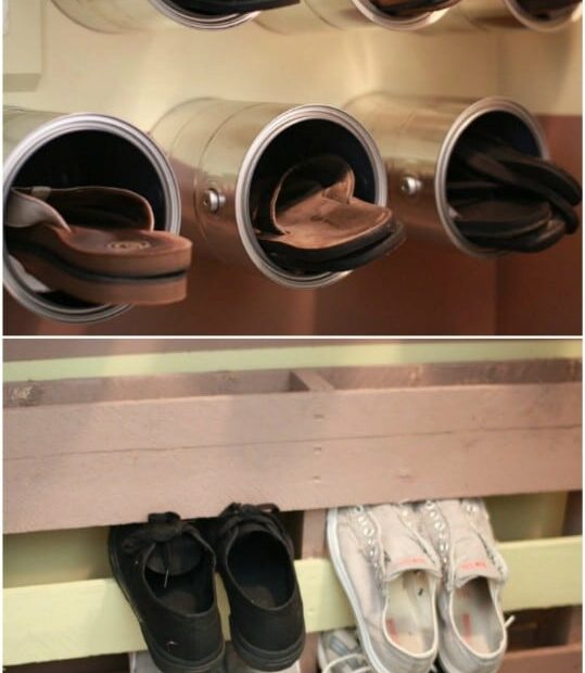 20 Simple Diy Shoe Racks & Organizers You'Ll Love