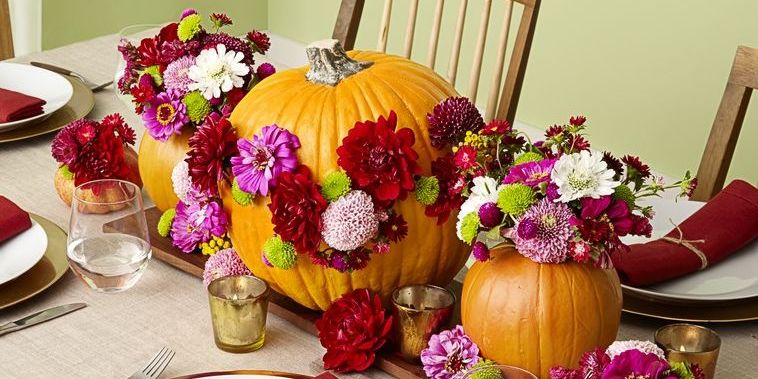 30 Best Thanksgiving Centerpieces - Diy Ideas For Fall Table Decorations