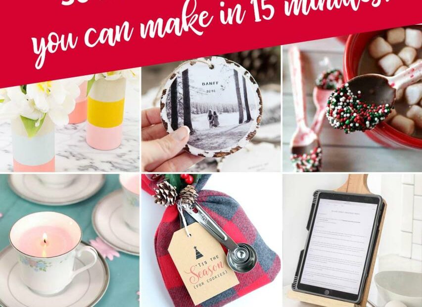 50 Homemade Christmas Gifts {15 Minutes!} - It'S Always Autumn