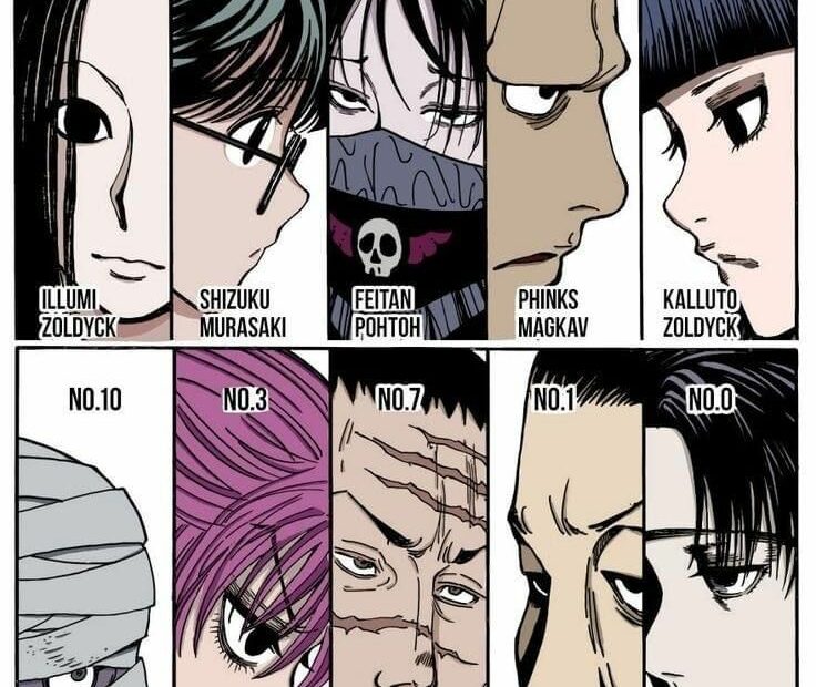 Hxh Phantom Troupe | Hunter Anime, Hunter X Hunter, Hunter Tattoo