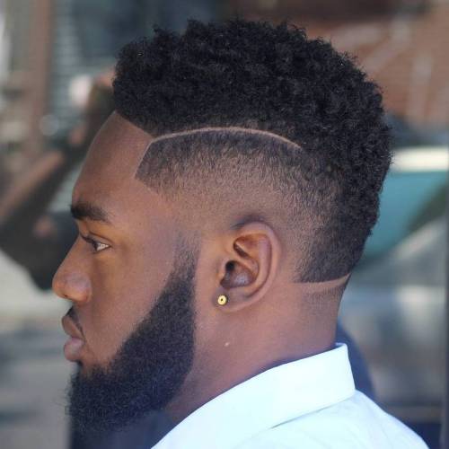 50 Stylish Fade Haircuts For Black Men In 2023
