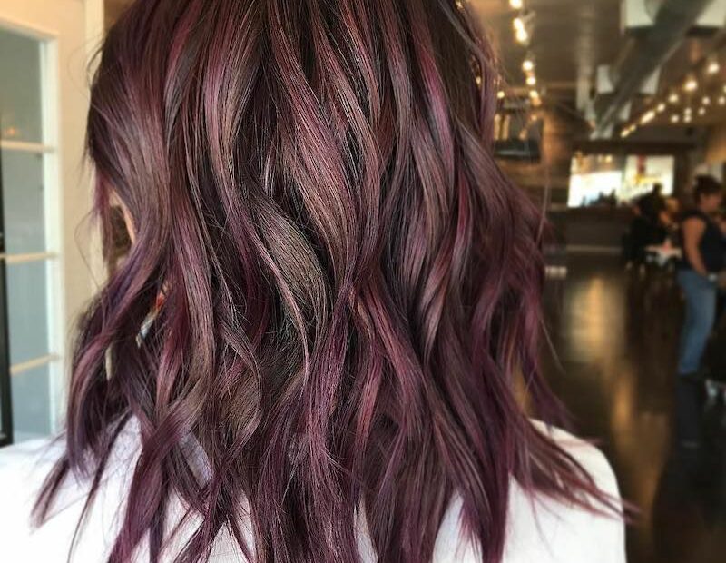 19 Chocolate Mauve Hair Examples To Show Your Colorist