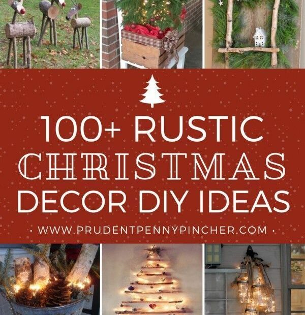 150 Diy Rustic Christmas Decorations | Christmas Decorations Rustic,  Christmas Decor Diy, Christmas Decorations