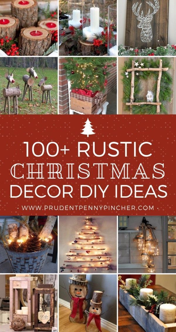 150 Diy Rustic Christmas Decorations | Christmas Decorations Rustic,  Christmas Decor Diy, Christmas Decorations