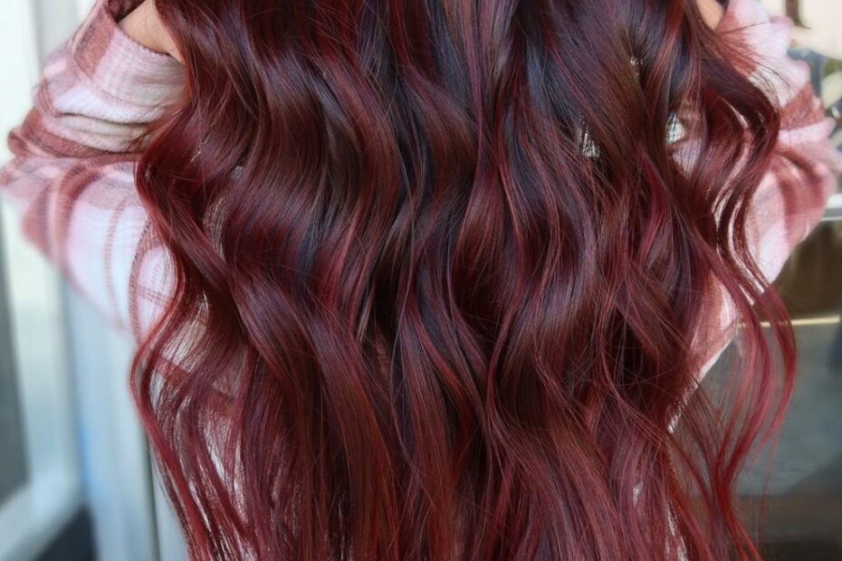 30 Posh Dark Red Hair Colors For An Enchanting Look - Hair Adviser