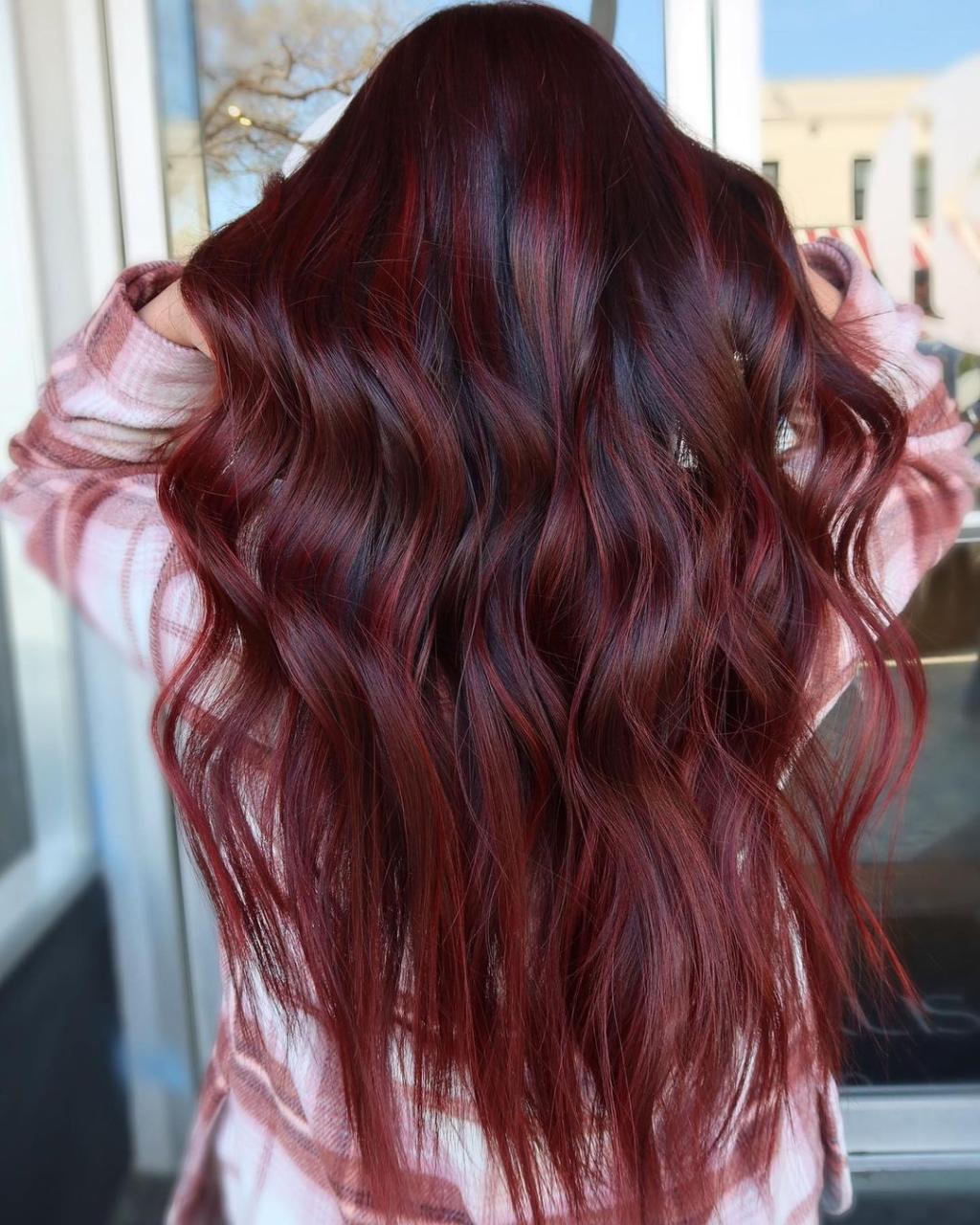 30 Posh Dark Red Hair Colors For An Enchanting Look - Hair Adviser