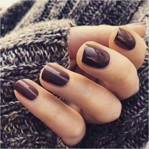 30 Crispy And Fun Brown Nail Designs - Be Modish | Hair And Nails, Nail  Colors, Pretty Nails