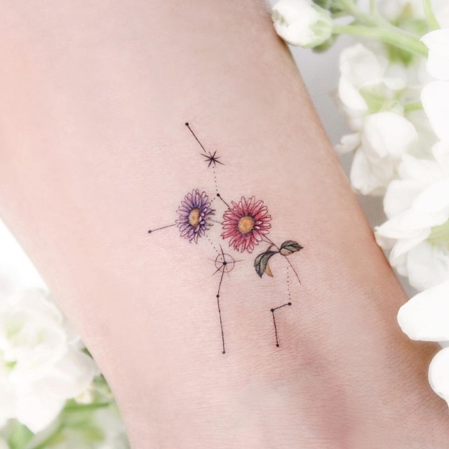 10 Delicate & Elegant Tattoo Ideas You'Ll Love If You'Re A Virgo