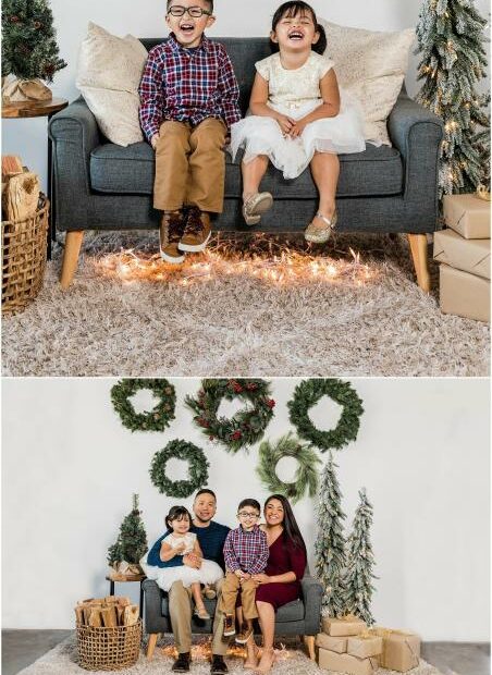 Indoor Christmas Mini Sessions | Indoor Christmas Photos, Diy Christmas  Photo, Christmas Mini Sessions