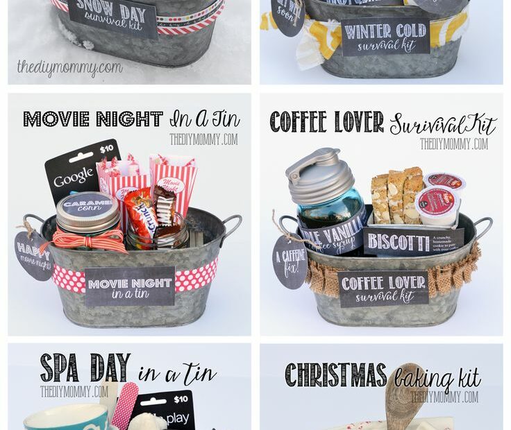 A Gift In A Tin: Christmas Baking Kit | 10 Secret Santa Gifts, Baking Kit  Gift, Homemade Gifts