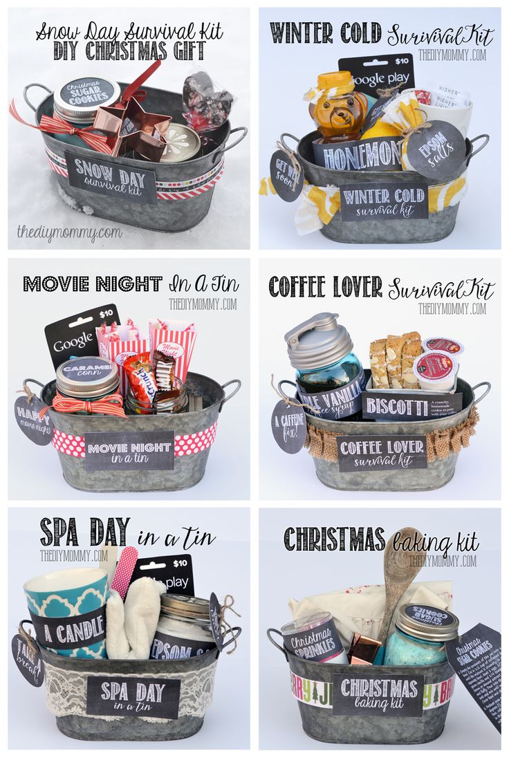 A Gift In A Tin: Christmas Baking Kit | 10 Secret Santa Gifts, Baking Kit  Gift, Homemade Gifts