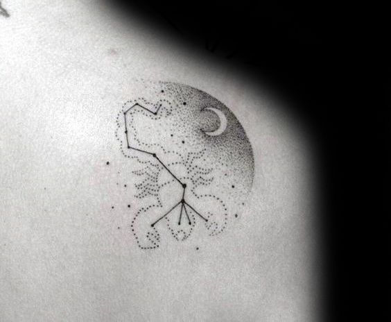 Related Image | Scorpio Tattoo, Scorpio Constellation Tattoos, Scorpio  Zodiac Tattoos