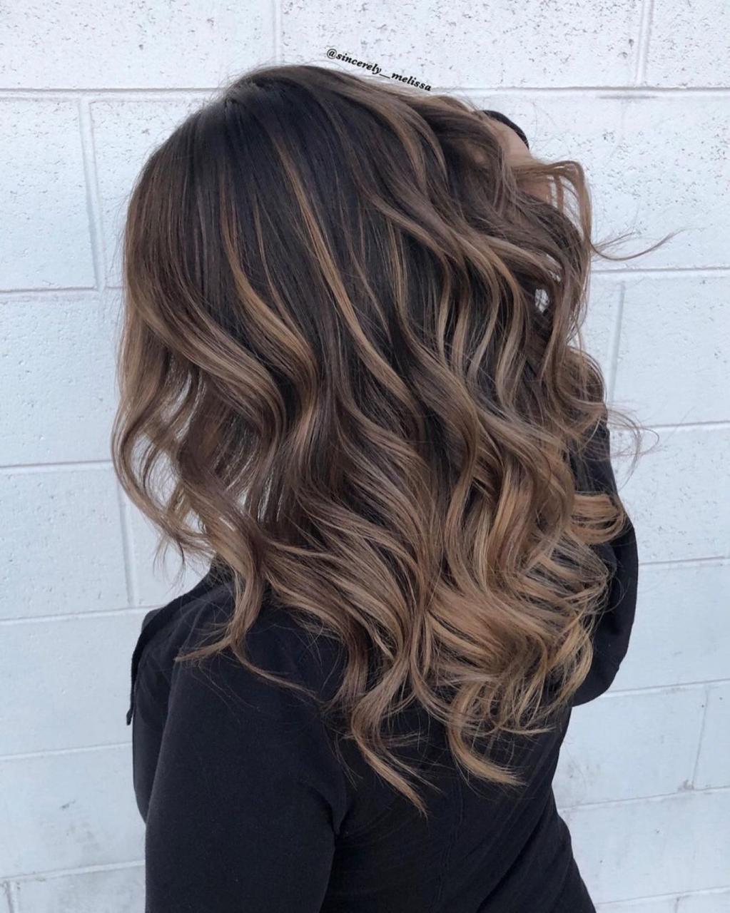 60 Hairstyles Featuring Dark Brown Hair With Highlights For 2023 | Hair  Color For Black Hair, Hair Color Light Brown, Brown Hair With Blonde  Highlights