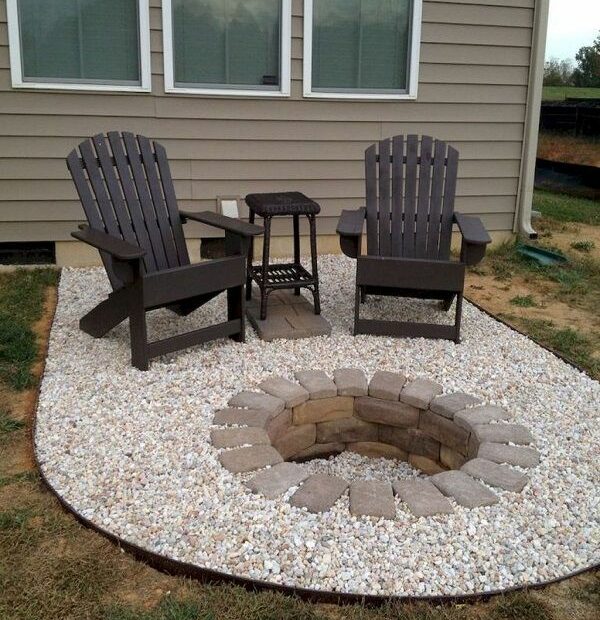 30 Fire Pit Ideas That Are Under The Budget | Backyard Patio Designs, Cheap  Fire Pit, Backyard Patio
