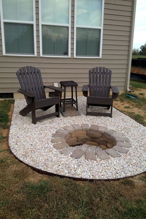 30 Fire Pit Ideas That Are Under The Budget | Backyard Patio Designs, Cheap  Fire Pit, Backyard Patio