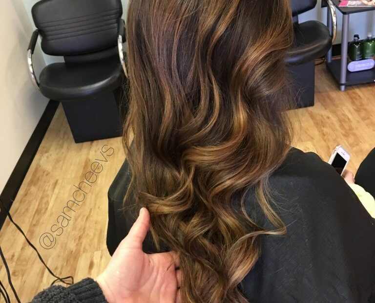 Golden Honey Warm Highlights For Chocolate Brown And Dark Brown Hair Types  // Balayage For Black Brown Hair | Hair, Dark Hair, Dark Brown Hair Balayage