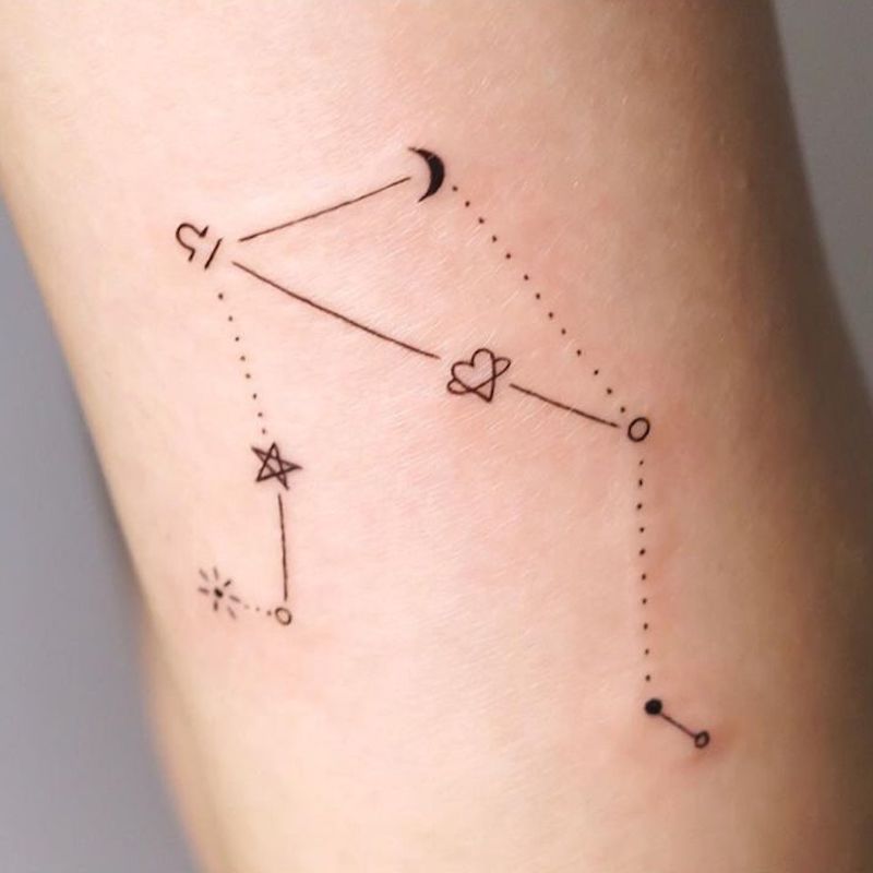 The Best Astrology Tattoos To Get For Every Sign