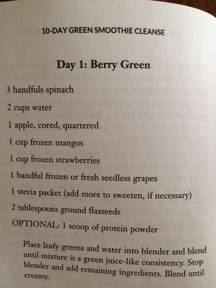 Day 1 Ingredients Berry Green | Smoothie Cleanse, 10 Day Green Smoothie,  Green Smoothie Cleanse
