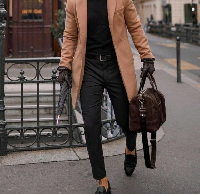 Men'S Winter Outfit With Highneck / Turtle Neck. | Sweater Outfits Men,  Fashion Suits For Men, Turtleneck Outfit Men