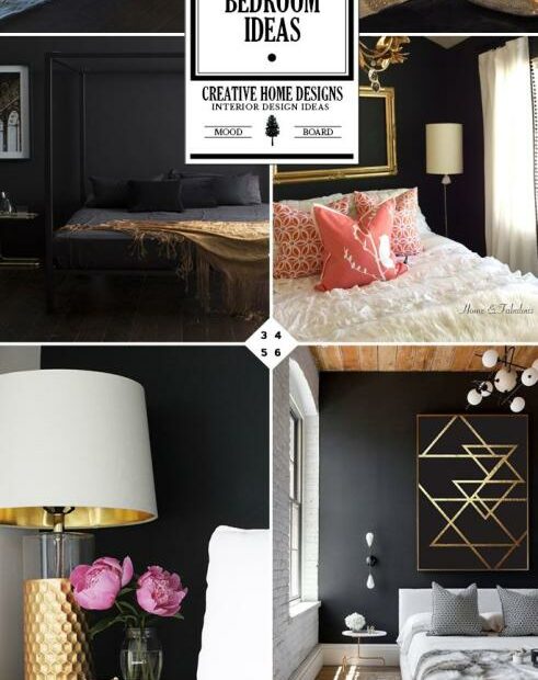 Style Guide: Black And Gold Bedroom Ideas - Home Tree Atlas | Gold Bedroom, Black  Gold Bedroom, Bedroom Interior