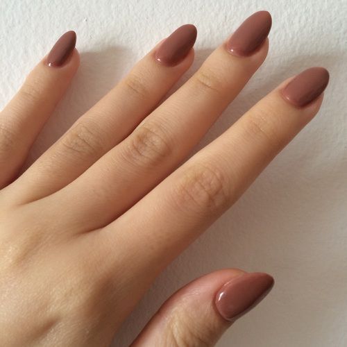 Naildesignidea | Linktree | Brown Acrylic Nails, Maroon Nails, Oval Nails