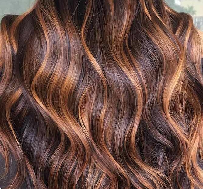 Chocolate Copper Lowlights ❤ If You Want To Make Your Hair Color Deeper,  Lowlights Will B… | Brown Hair Balayage, Fall Hair Color For Brunettes, Hair  Color Balayage