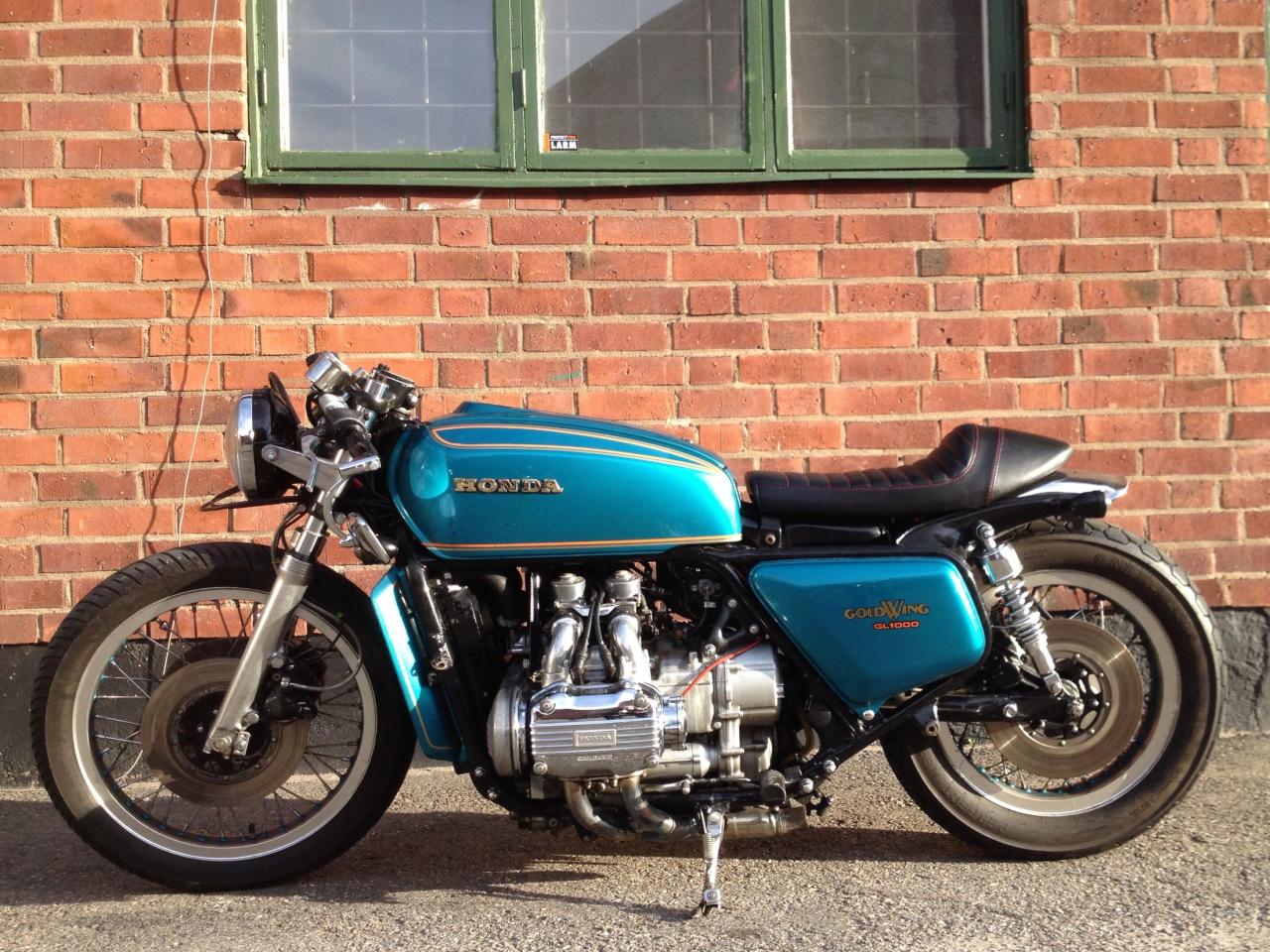 My Ride. Honda Gl1000 Goldwing. 1975. Cafe Racer. | Cafe Racer, Honda  Bikes, Cafe Racer Motorcycle