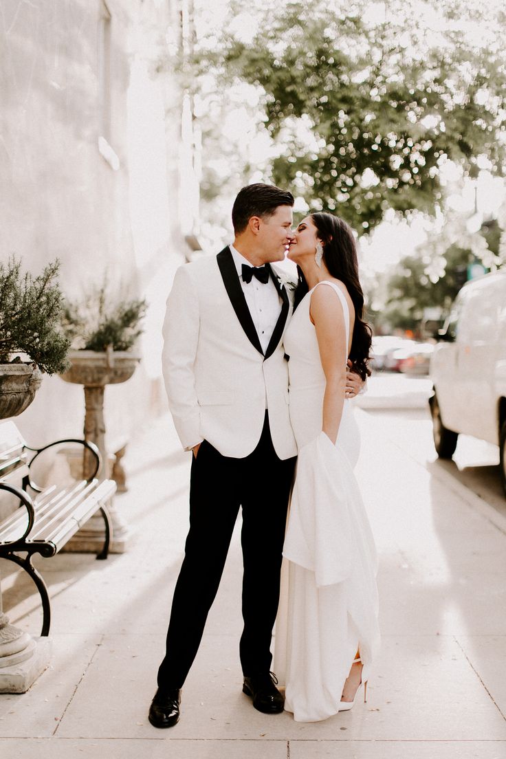 We Tied The Knot! | White Tuxedo Wedding, Groom Wedding Attire, Wedding  Suits Groom