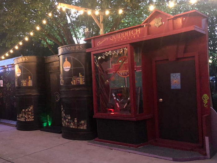 Family Turns House Into Diagon Alley From 'Harry Potter' For Halloween